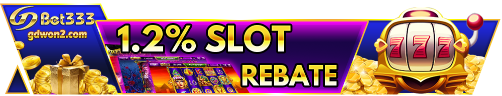 Slot Games Rebates 1.2%